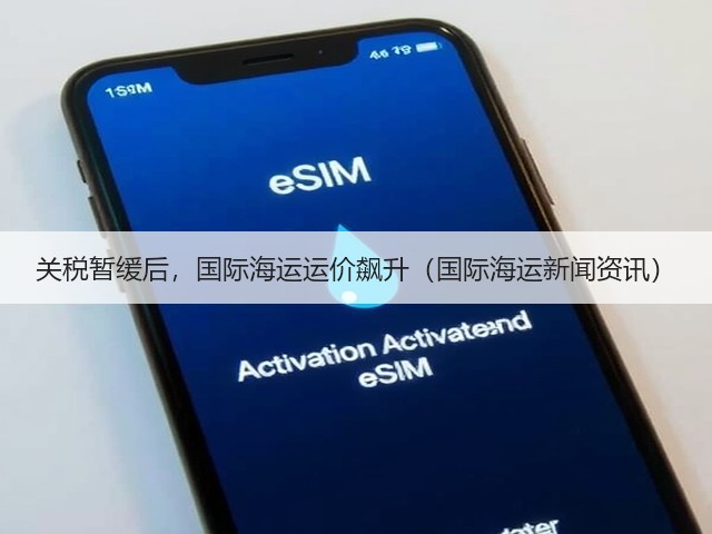 关税暂缓后,国际海运运价飙升(国际海运新闻资讯)(图2) 关税暂缓后,国际海运运价飙升(国际海运新闻资讯)(图2)