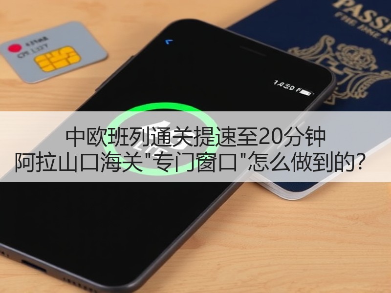 中欧班列通关提速至20分钟 阿拉山口海关