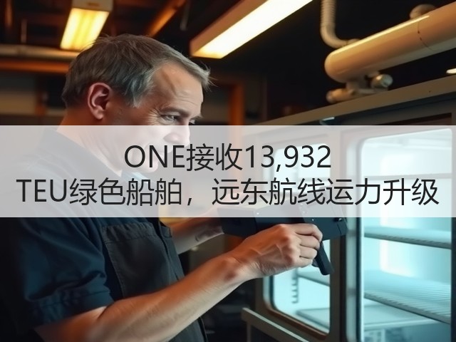 ONE接收13,932 TEU绿色船舶,远东航线运力升级(图2) ONE接收13,932 TEU绿色船舶,远东航线运力升级(图2)