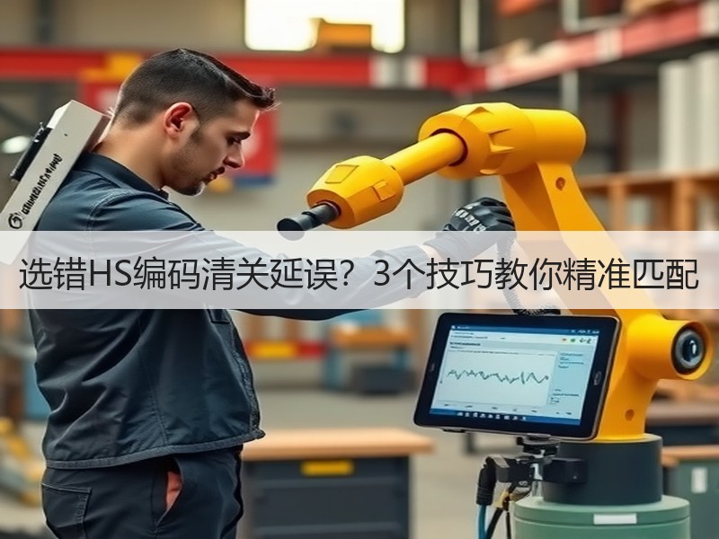 选错HS编码清关延误?3个技巧教你精准匹配 选错HS编码清关延误?3个技巧教你精准匹配