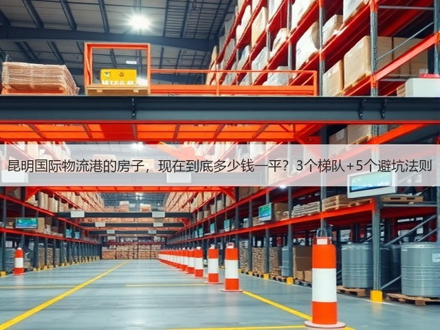 昆明国际物流港的房子，现在到底多少钱一平？3个梯队+5个避坑法则(图1)