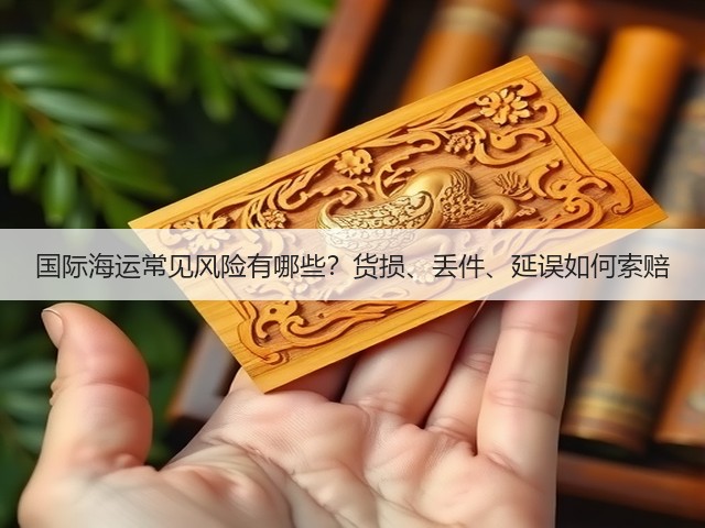 国际海运常见风险有哪些?货损、丢件、延误如何索赔(图2) 国际海运常见风险有哪些?货损、丢件、延误如何索赔(图2)