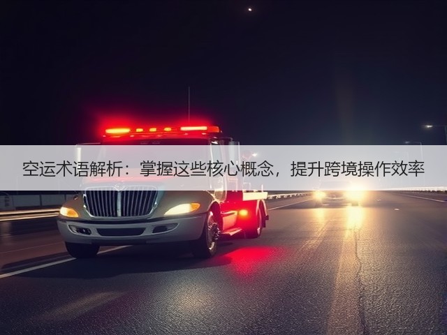 空运术语解析：掌握这些核心概念，提升跨境操作效率(图3)