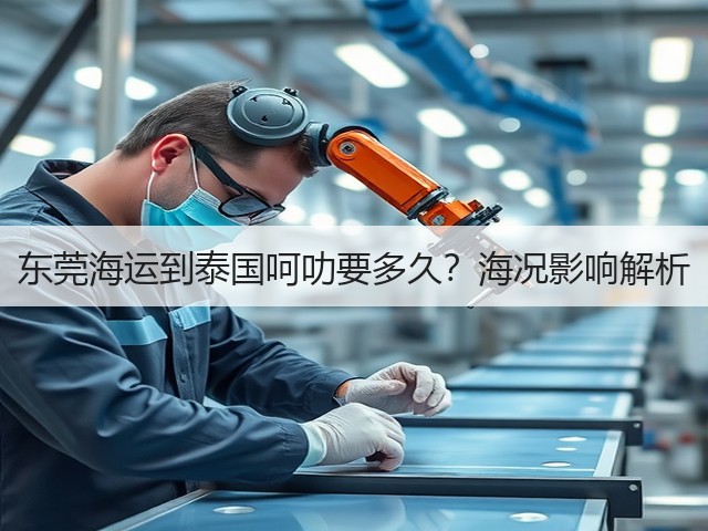 东莞海运到泰国呵叻要多久？海况影响解析(图3)
