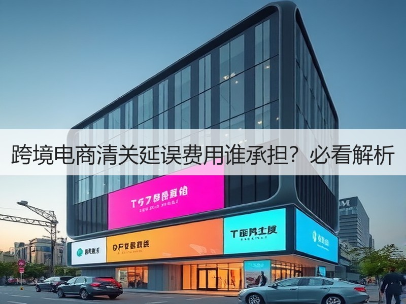 跨境电商清关延误费用谁承担？必看解析
