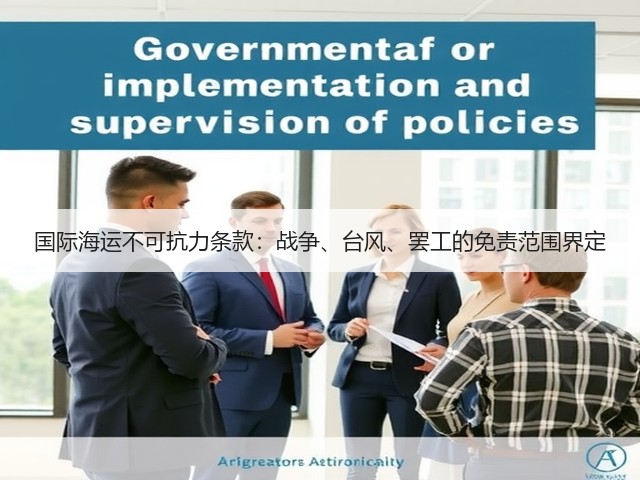 国际海运不可抗力条款:战争、台风、罢工的免责范围界定(图2) 国际海运不可抗力条款:战争、台风、罢工的免责范围界定(图2)