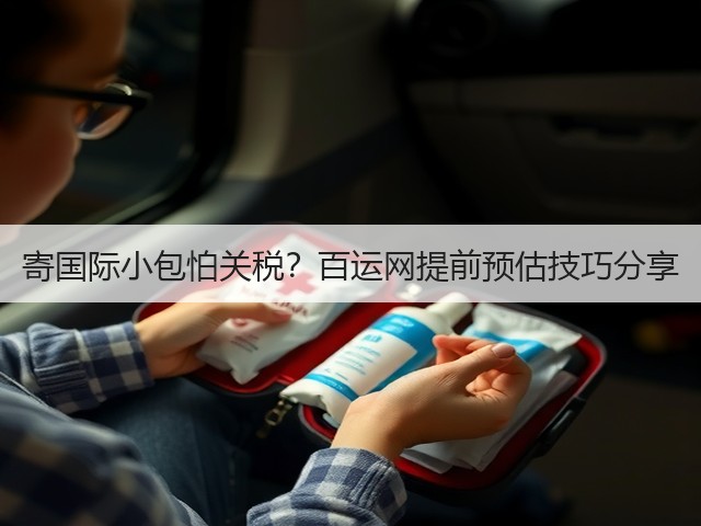 寄国际小包怕关税?百运网提前预估技巧分享(图1) 寄国际小包怕关税?百运网提前预估技巧分享(图1)
