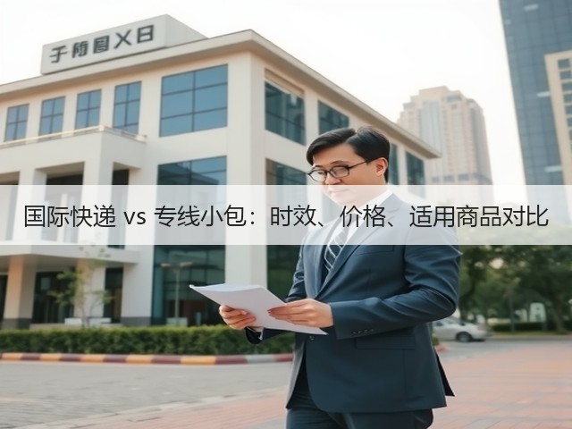 国际快递 vs 专线小包:时效、价格、适用商品对比(图1) 国际快递 vs 专线小包:时效、价格、适用商品对比(图1)