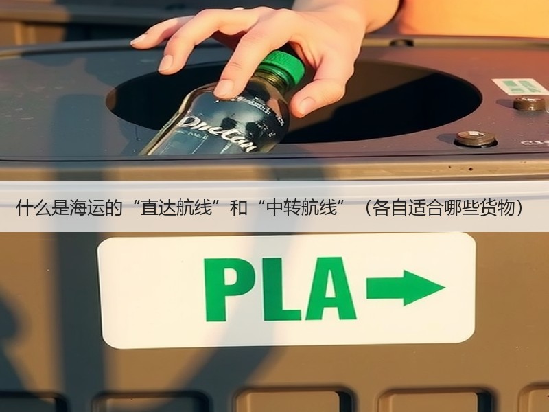 什么是海运的“直达航线”和“中转航线”（各自适合哪些货物）