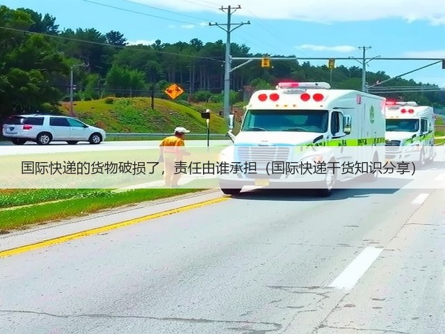 国际快递的货物破损了，责任由谁承担（国际快递干货知识分享）(图1)
