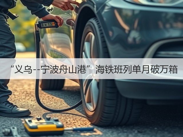 “义乌--宁波舟山港”海铁班列单月破万箱(图3)