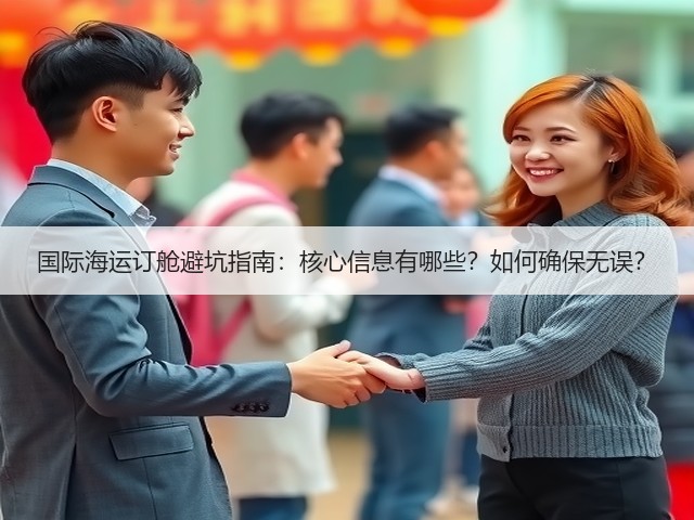 国际海运订舱避坑指南:核心信息有哪些?如何确保无误?(图3) 国际海运订舱避坑指南:核心信息有哪些?如何确保无误?(图3)