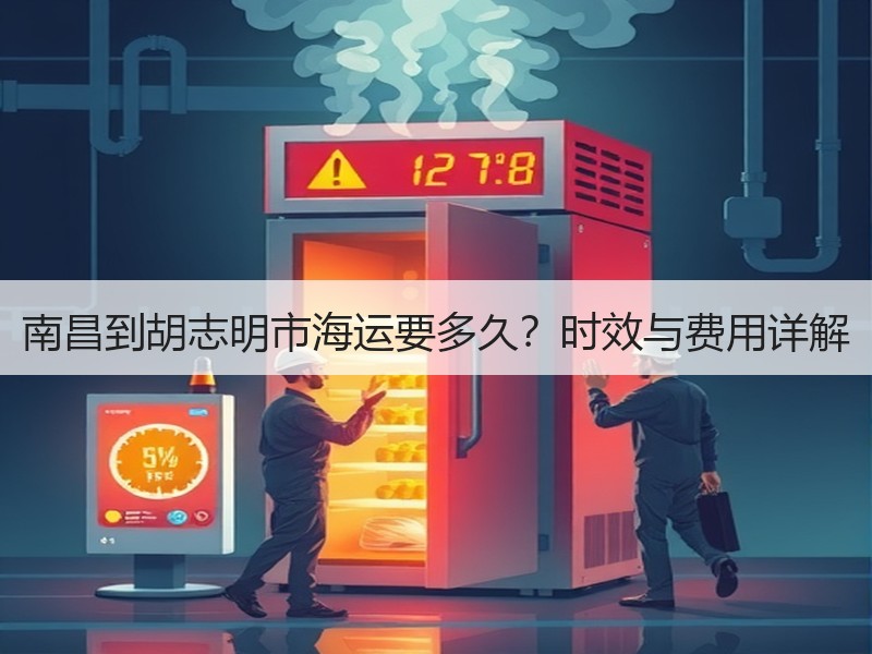 南昌到胡志明市海运要多久?时效与费用详解 南昌到胡志明市海运要多久?时效与费用详解
