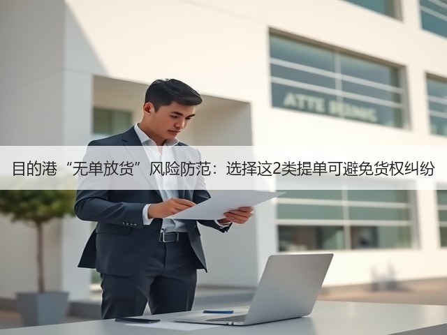 目的港“无单放货”风险防范:选择这2类提单可避免货权纠纷(图1) 目的港“无单放货”风险防范:选择这2类提单可避免货权纠纷(图1)