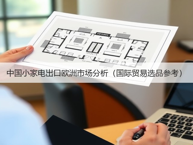 中国小家电出口欧洲市场分析(国际贸易选品参考)(图1) 中国小家电出口欧洲市场分析(国际贸易选品参考)(图1)