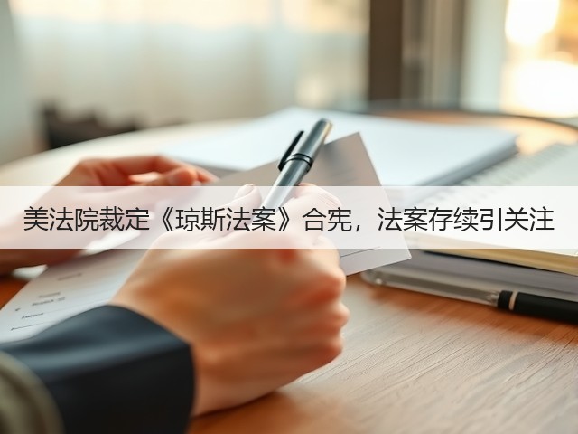 美法院裁定《琼斯法案》合宪,法案存续引关注(图3) 美法院裁定《琼斯法案》合宪,法案存续引关注(图3)