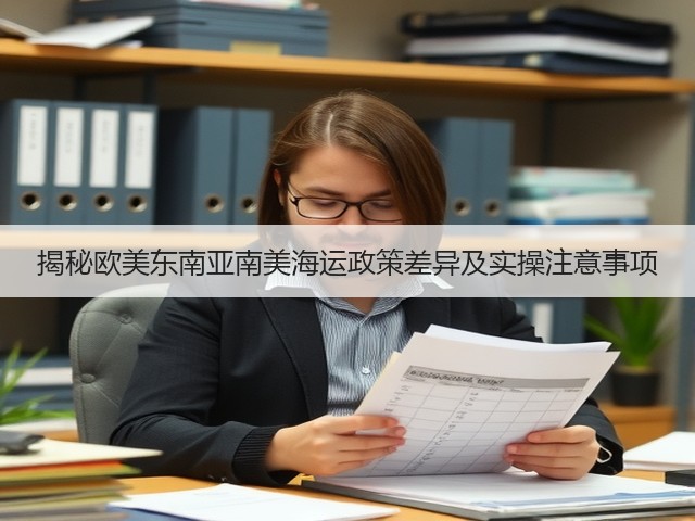 揭秘欧美东南亚南美海运政策差异及实操注意事项(图3) 揭秘欧美东南亚南美海运政策差异及实操注意事项(图3)