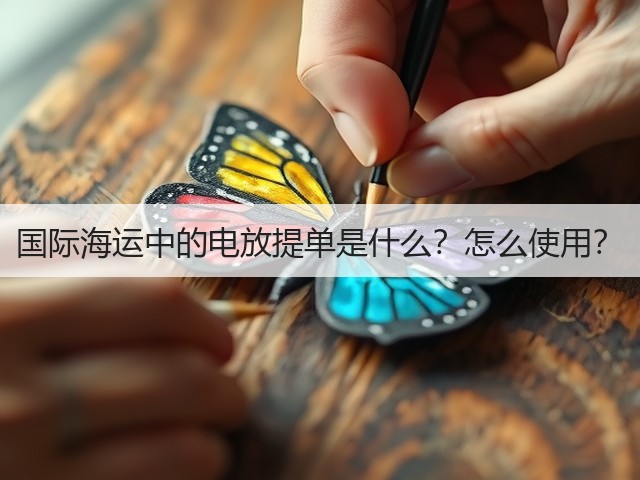 国际海运中的电放提单是什么?怎么使用?(图1) 国际海运中的电放提单是什么?怎么使用?(图1)