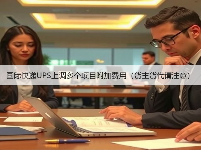 国际快递UPS上调多个项目附加费用(货主货代请注意)(图1) 国际快递UPS上调多个项目附加费用(货主货代请注意)(图1)