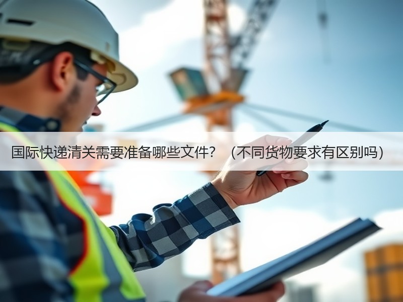 国际快递清关需要准备哪些文件?(不同货物要求有区别吗) 国际快递清关需要准备哪些文件?(不同货物要求有区别吗)