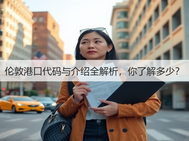 伦敦港口代码与介绍全解析，你了解多少？(图2)