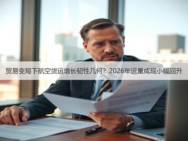 贸易变局下航空货运增长韧性几何?2026年运量或现小幅回升(图1) 贸易变局下航空货运增长韧性几何?2026年运量或现小幅回升(图1)