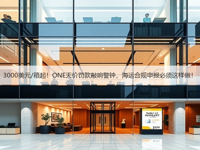 3000美元/箱起!ONE天价罚款敲响警钟,海运合规申报必须这样做!(图3) 3000美元/箱起!ONE天价罚款敲响警钟,海运合规申报必须这样做!(图3)