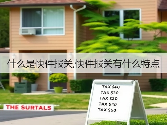 什么是快件报关,快件报关有什么特点(图3) 什么是快件报关,快件报关有什么特点(图3)