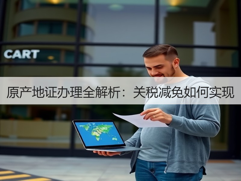 原产地证办理全解析：关税减免如何实现