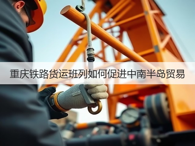 重庆铁路货运班列如何促进中南半岛贸易(图1)