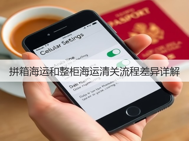 拼箱海运和整柜海运清关流程差异详解(图3) 拼箱海运和整柜海运清关流程差异详解(图3)