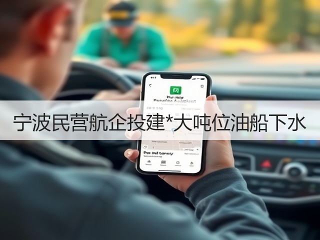 宁波民营航企投建*大吨位油船下水(图2) 宁波民营航企投建*大吨位油船下水(图2)