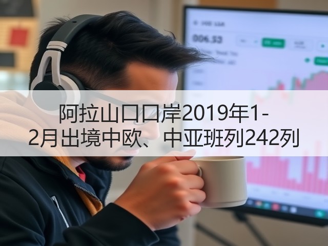 阿拉山口口岸2019年1-2月出境中欧、中亚班列242列(图2)