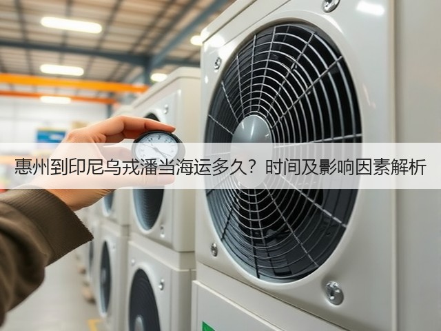 惠州到印尼乌戎潘当海运多久?时间及影响因素解析(图3) 惠州到印尼乌戎潘当海运多久?时间及影响因素解析(图3)