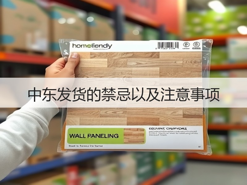 中东发货的禁忌以及注意事项