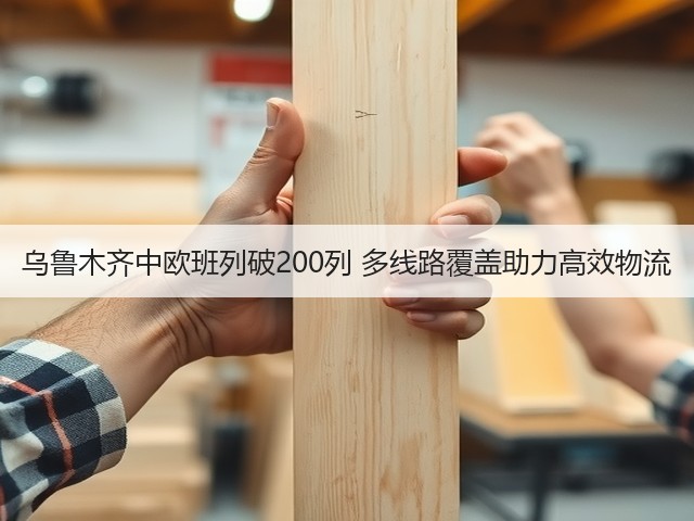 乌鲁木齐中欧班列破200列 多线路覆盖助力高效物流(图1) 乌鲁木齐中欧班列破200列 多线路覆盖助力高效物流(图1)