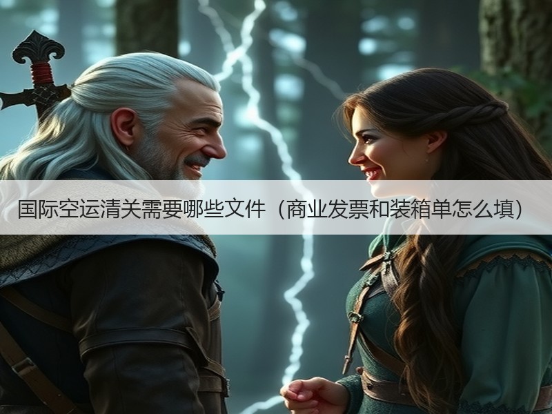 国际空运清关需要哪些文件（商业发票和装箱单怎么填）