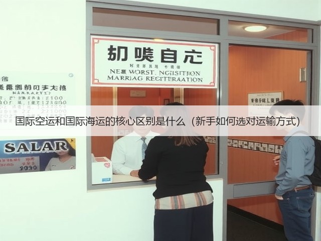 国际空运和国际海运的核心区别是什么(新手如何选对运输方式)(图2) 国际空运和国际海运的核心区别是什么(新手如何选对运输方式)(图2)