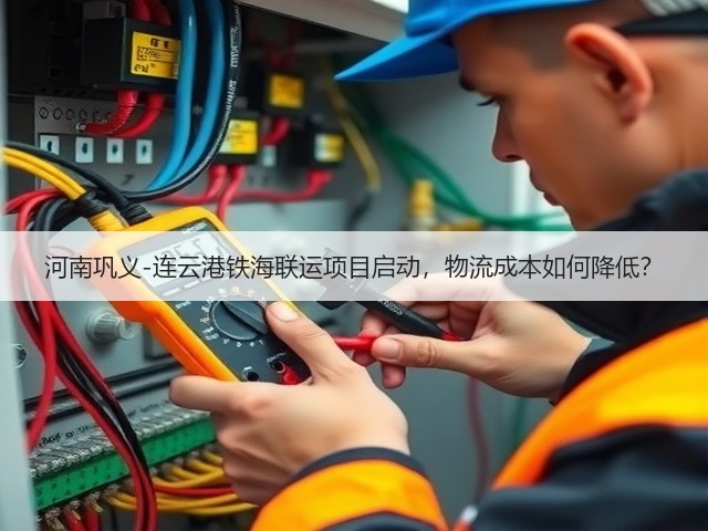 河南巩义-连云港铁海联运项目启动，物流成本如何降低？(图2)
