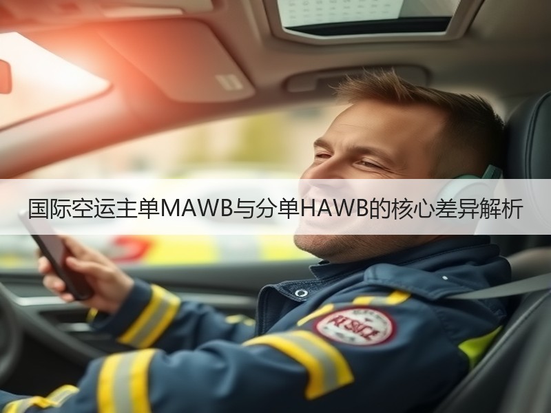 国际空运主单MAWB与分单HAWB的核心差异解析 国际空运主单MAWB与分单HAWB的核心差异解析