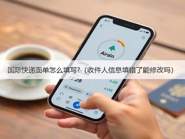 国际快递面单怎么填写?（收件人信息填错了能修改吗）(图1)