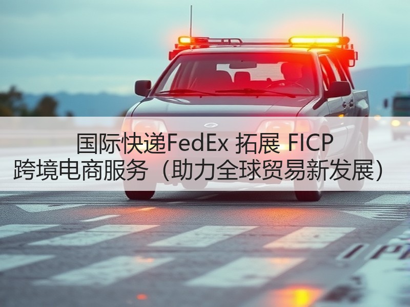 国际快递FedEx 拓展 FICP 跨境电商服务(助力全球贸易新发展) 国际快递FedEx 拓展 FICP 跨境电商服务(助力全球贸易新发展)
