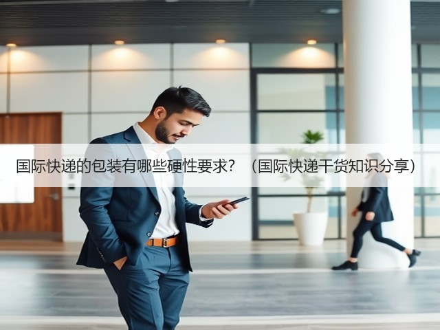 国际快递的包装有哪些硬性要求?(国际快递干货知识分享)(图1) 国际快递的包装有哪些硬性要求?(国际快递干货知识分享)(图1)