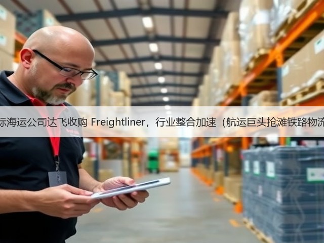 国际海运公司达飞收购 Freightliner，行业整合加速（航运巨头抢滩铁路物流）(图1)