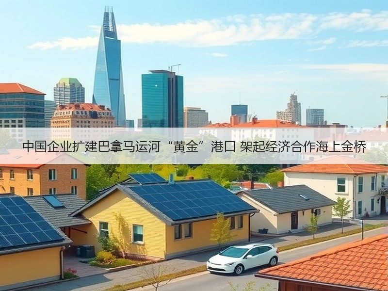 中国企业扩建巴拿马运河“黄金”港口 架起经济合作海上金桥 中国企业扩建巴拿马运河“黄金”港口 架起经济合作海上金桥