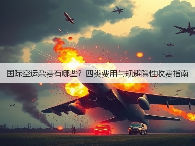 国际空运杂费有哪些？四类费用与规避隐性收费指南(图3)