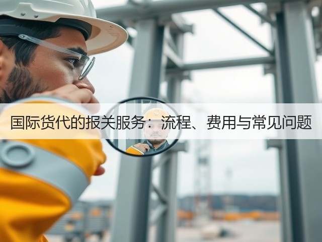 国际货代的报关服务:流程、费用与常见问题(图2) 国际货代的报关服务:流程、费用与常见问题(图2)