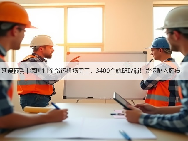 延误预警 | 德国11个货运机场罢工，3400个航班取消！货运陷入瘫痪！(图2)