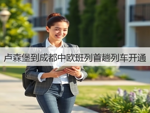 卢森堡到成都中欧班列首趟列车开通(图3) 卢森堡到成都中欧班列首趟列车开通(图3)