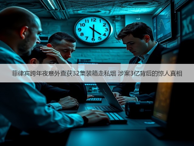 菲律宾跨年夜意外查获32集装箱走私烟 涉案3亿背后的惊人真相(图1) 菲律宾跨年夜意外查获32集装箱走私烟 涉案3亿背后的惊人真相(图1)
